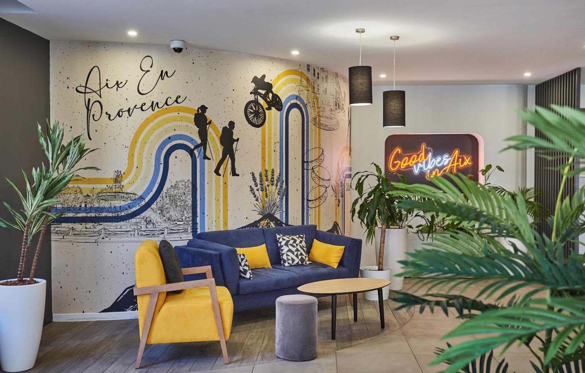 Appart Hotel Odalys City Aix En Provence L'Atrium Aix-en-Provence Exteriör bild