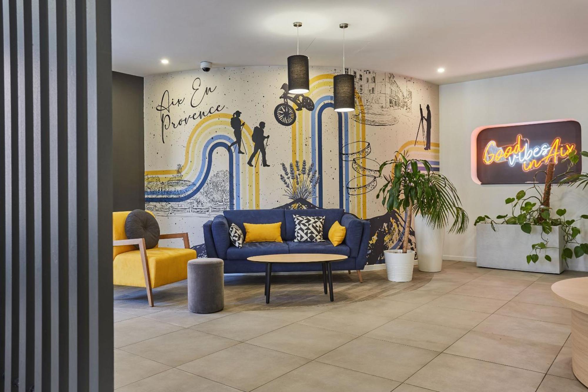 Appart Hotel Odalys City Aix En Provence L'Atrium Aix-en-Provence Exteriör bild