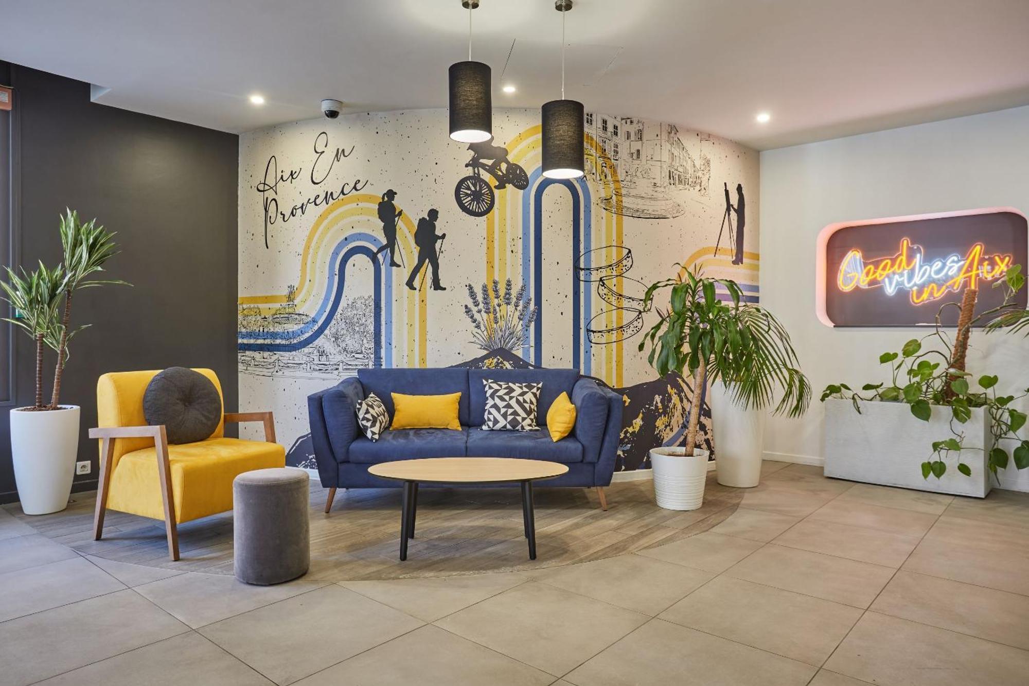 Appart Hotel Odalys City Aix En Provence L'Atrium Aix-en-Provence Exteriör bild